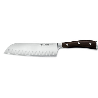 WÜsthof Ikon 7" Hollow Edge Santoku