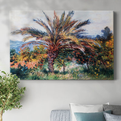Palm Tree at Bordighera, 1884-Gallery Wrapped Canvas