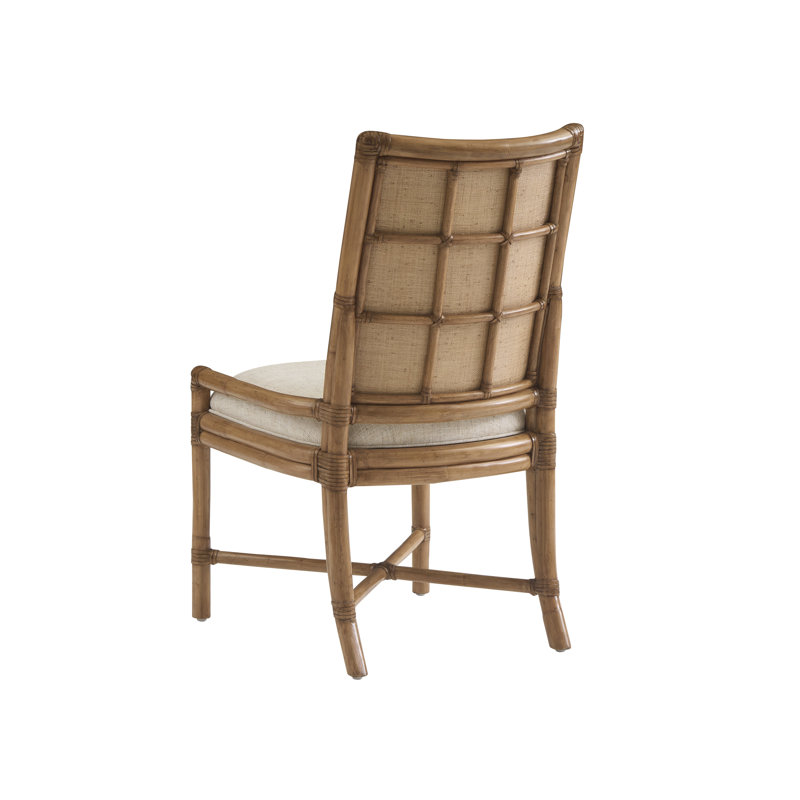 Key Biscayne Upholstered Dining Chair, Beige