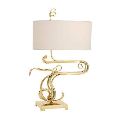 Fete Table Lamp-Brass