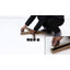 Chaise de bureau en rotin l 23,5 po Ackeron Farmhouse-1948044489