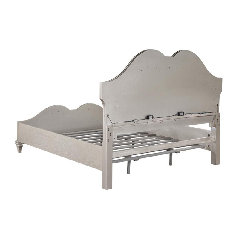 Upholstered Platform Bed, Queen