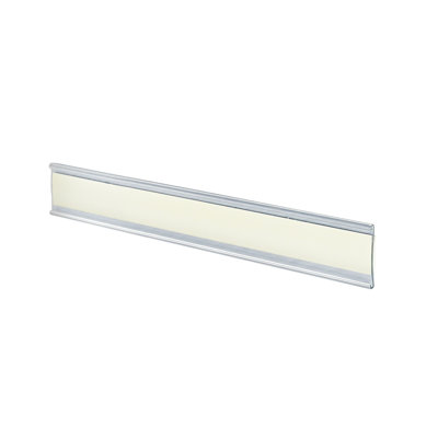 8.5"W x 1.5"H Adhesive-Back Nameplate, 10-Pack