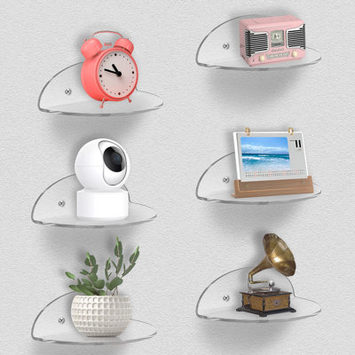 Abilgail 6 -Piece Floating Shelf