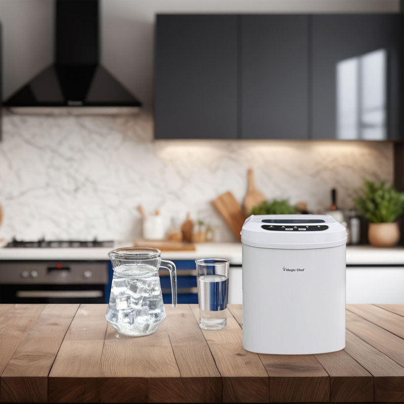 27-Pound-Capacity Portable Ice Maker, White