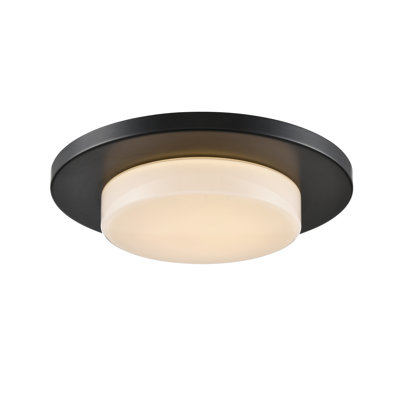 Zyanne Vodka Ice Glass LED Flush Mount