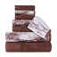 Ensemble de serviettes en marbre et uni à séchage rapide 100% coton 500 g / m² Kreager 500 GSM-27041017-111684959
