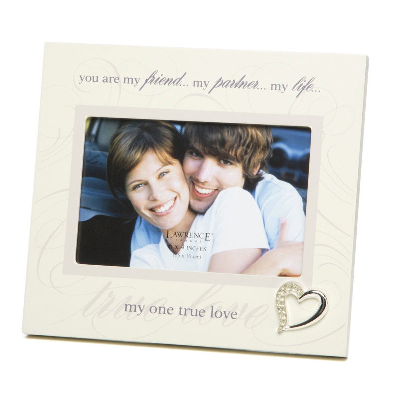 Ivory Wood Embossed Picture Frame