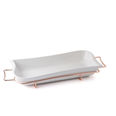 Evviva Amici a cena Stoneware Tray