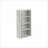 Bookshelf, Modern Industrial 4-Tier Adjustable Shelves, 47.5"H Slate Gray | Particle Board-1053485837