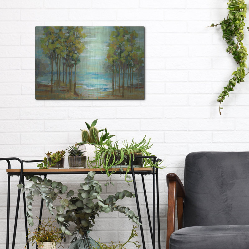 " Spring Trees " by Silvia Vassileva, 12" H x 16" W