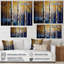 Into A Golden Birch Forest VII - Landscape, art mural sur toile-1817370791-1817370718