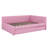Full XL Size Upholstered Daybed With Pull-Out Trundle Bed, L Shaped Corner Sofabed Frame With Tufted Design Backrest-160608808