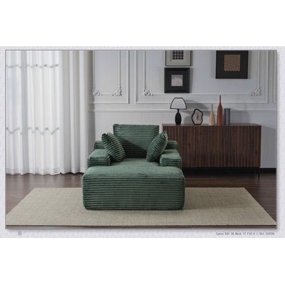 Méridienne surdimensionnée surdimensionnée Cozy Cloud Couch