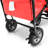 Wonderfold Pull/Push Collapsible Utility Folding Wagon With Wide Tires, Red