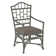Chaise avec accoudoirs Chippendale