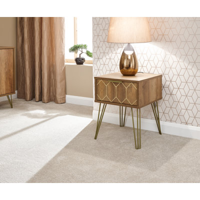 Xavier Side Table with Storage