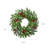 Fraser Hill Farm 25-In. Mixed Leaf Wreath Door or Wall Hanging with Pinecones and Berries