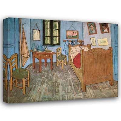 Vault W Artwork Masters Collection Gallery Wrapped Canvas Art Titled: Van Gogh, Bedroom at Arles