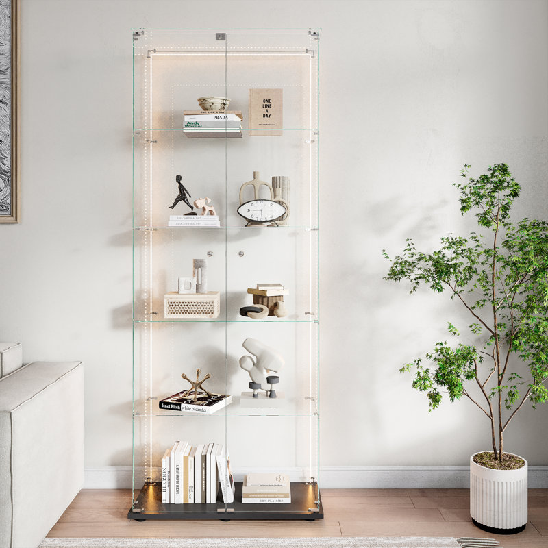 Display Case, White puck Light
