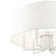 Moonlighter 7 Light Metal Dimmable Drum Chandelier