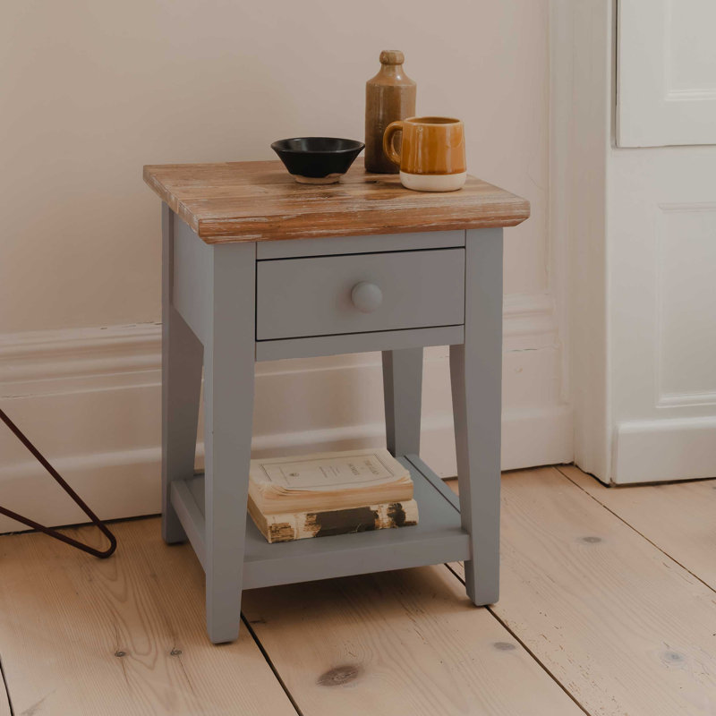 Decatur End Table, Dove Grey