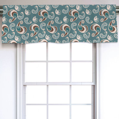 Sateen Ruffled Window Valance