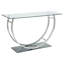 Danville 48'' Glass Top Console Table