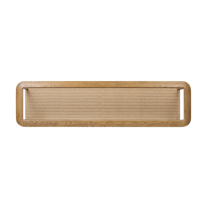 Carmelo Console Table-Medium Brown Oak