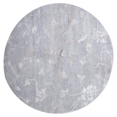 Hand Knotted Floral Area Rug