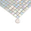Skosh 0.6" x 0.6" Glass Grid Mosaic Wall & Floor Tile