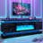 70" Fireplace Tv Stand With 40" Electric Fireplace – Modern Media Console With Dual Led Lights & Built-In Power Outlet For Tvs Up To  65/75/80 Inch Tvs, High Gloss Gaming Entertainment Center,  For Living Room-1384502482