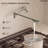Wall Mount Pot Filler Faucet with Retractable Arm, 2-Handle  Kitchen Faucet for Stove Use-109768112