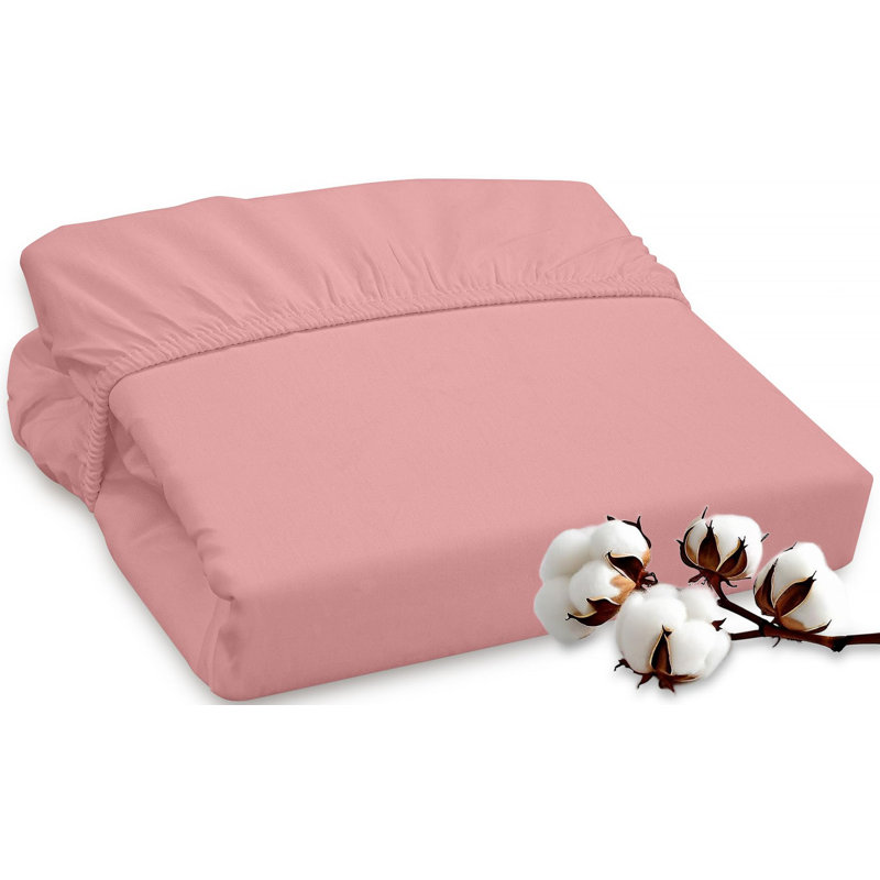 Royale Linens 300 Thread Count 100% Long Staple Combed Cotton Flat Sheet - Super Soft - Top Sheets - Flat Sheet Sold Separately - Breathable, Cool & Crisp Percale Sheets Only 