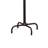 Black Metal Coat Rack