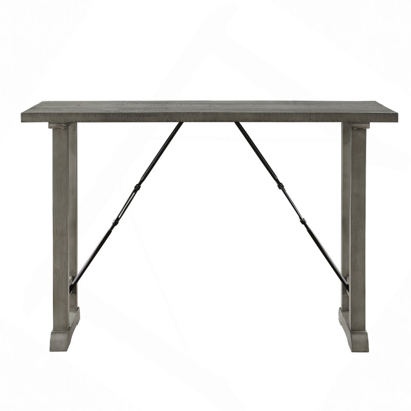 Mobilier de salle à manger à hauteur de comptoir de conception industrielle 1pc
