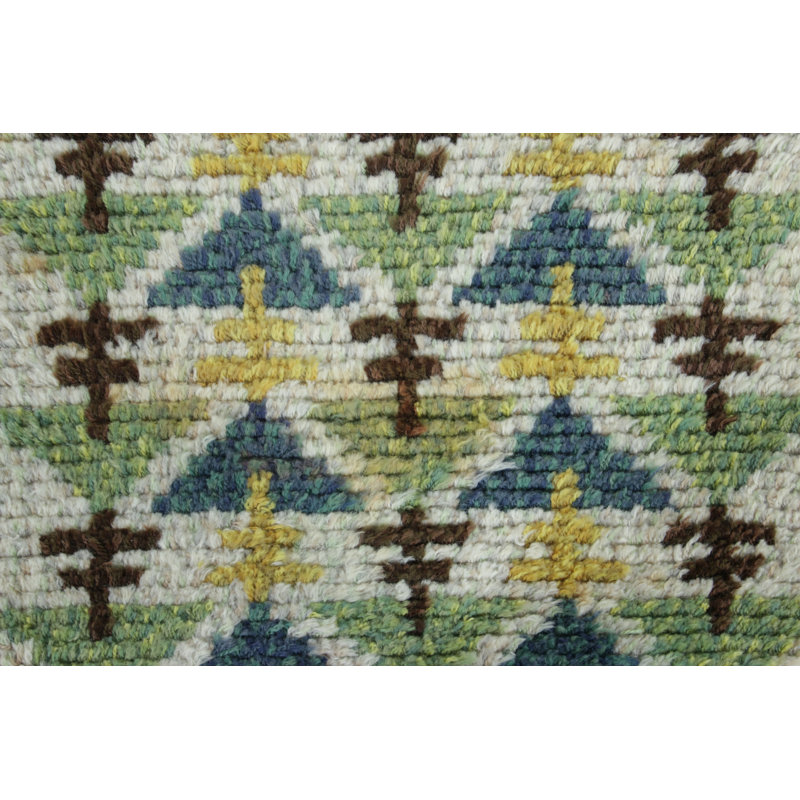 Vintage One-of-a-Kind 2'4" X 5' Hand Knotted Area Rug