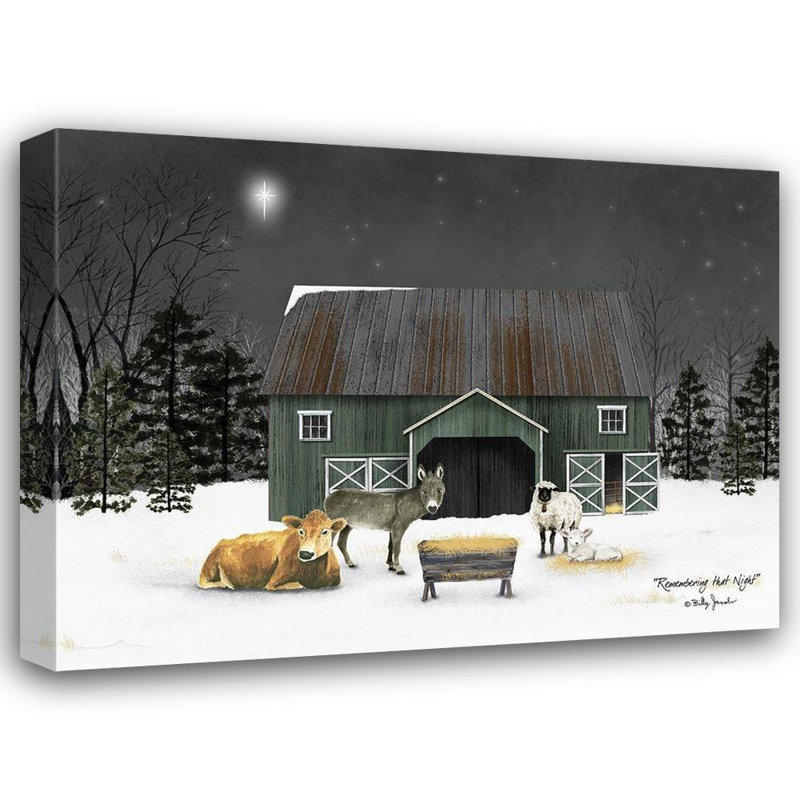August Grove® August Grove® Jacobs, Billy Gallery Wrapped Canvas Art Titled: Remembering the Night