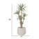 86.6'' Artificial Agave In A Shell Designed Fiberstone Planter Perfect For Indoor And Outdoor Use