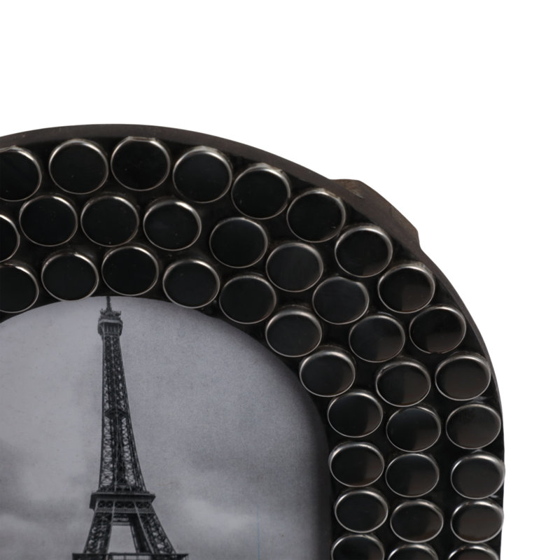 Picture Frame Metal Wood Glass Steel Contemporary Modern Arched Design Durable Stylish Versatile Freestanding Display