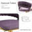 Christal Swivel Upholstered Adjustable Height Counter Stool-688811034-699399532