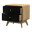 Maja 51cm W Manufactured Wood Bedside Table-43145004