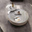 Table ronde en pierre Minimalist Light Luxury-107293727