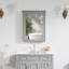 Armoire de rangement murale avec tablettes l 24 po x H 30 po-70377451
