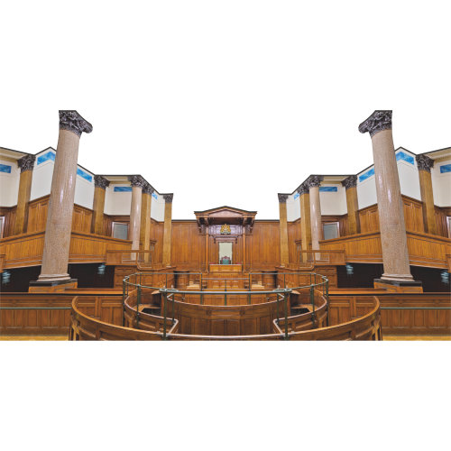 SP13445 Judge Court Room Justice Order Law Prop Cardboard Cutout Standee Standup