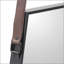 Miroir mural 18x1,6x31,5 "Hexagonal