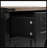 53.5" Farmhouse Kitchen Island With Power Outlet, Drop Leaf, Spice Rack & Drawer, Rolling Kitchen Cart For Kitchen & Dining Room, Black-2052263370