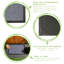 Nicola Spring - Heavy Duty Door Mats - 60 x 40cm - Black Waves-123131499-61889437