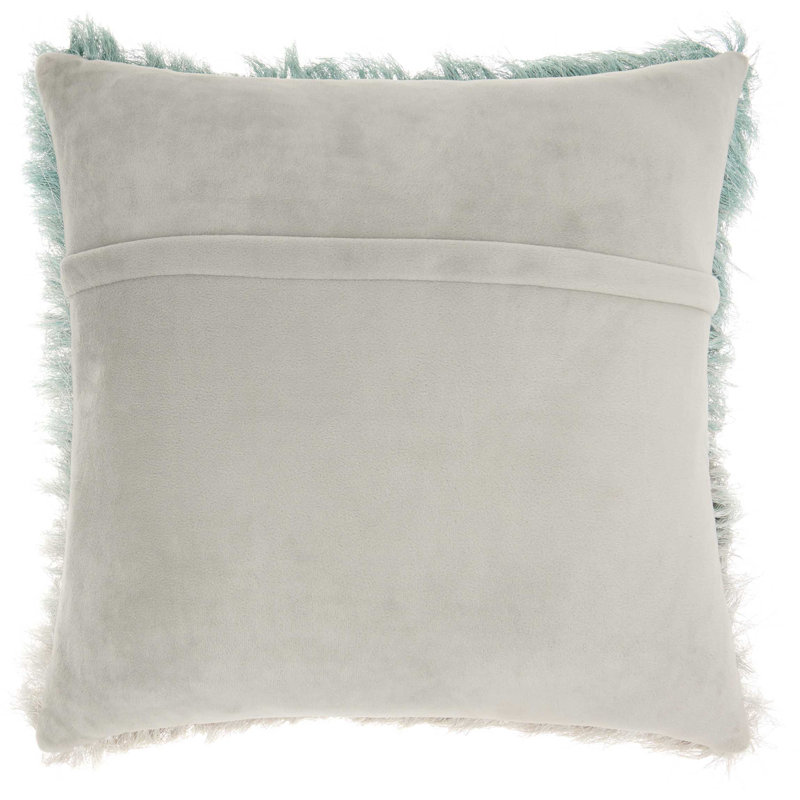 Textured Throw Pillow, Square 20", Celadon