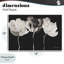 Trio de lumière sur plaque murale noire, design par Lanie Loreth-1265705354